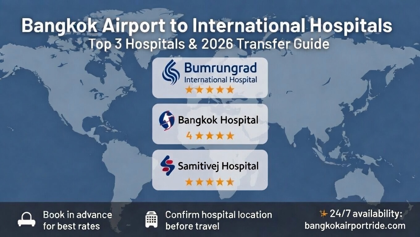 Bangkok airport transfer to hospital