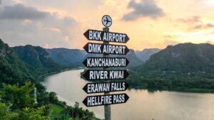 Bangkok airport to Kanchanaburi transfer